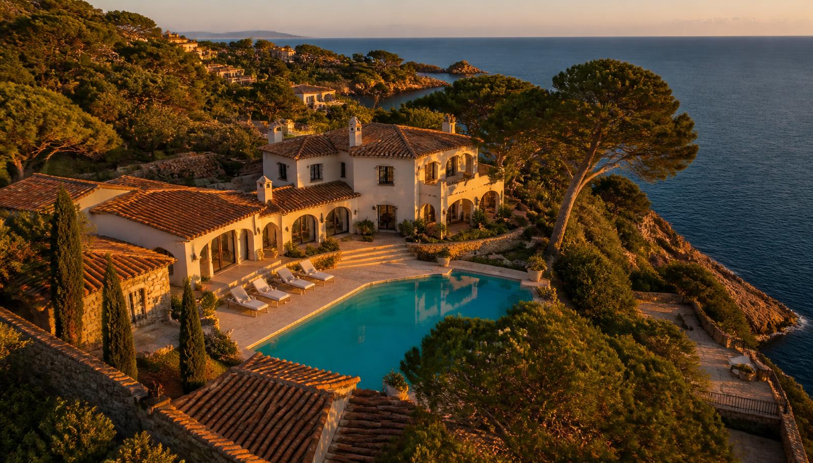 Drone photography for hotels and villas in Costa Brava